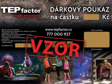Dárkový poukaz v hodnotě