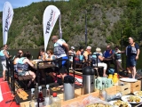 Party s námořním doprovodem a grilováním na Slapech