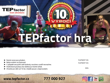 TEPfactor Boyard: - slavíme 10 let!