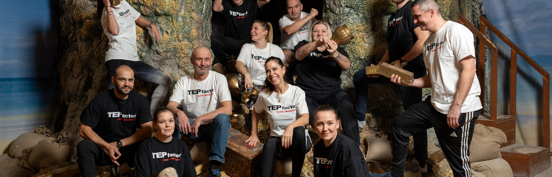 Zábavní park TEPfactor - unikátní místo pro firemní teambuilding i školení.